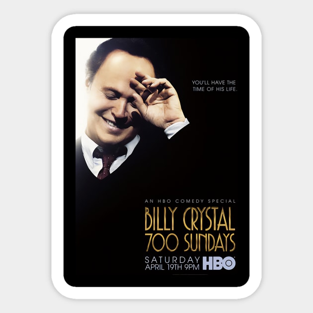 Billy Crystal 700 Sundays Sticker by mahashop